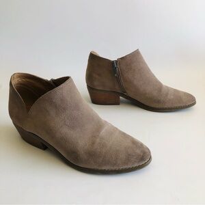 Lucky Brand Fenley Suede Booties
